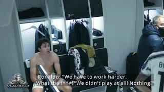 Ronaldo Angry At Juventus Dressing Room | Ronaldo and Cuadrado During UCL Match | Juventus vs Porto