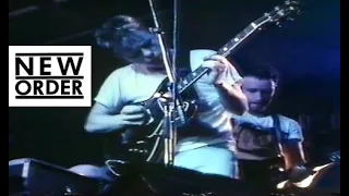 New Order Live + Bernard Int - Love Will Tear Us Apart. ( Channel One - BBC NI 10th Feb 1986).