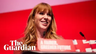 Angela Rayner gives closing speech at Labour conference: 'Tories will plunge us into chaos'