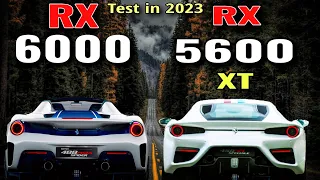 RX 6600 vs RX 5600 XT  Test in 2023