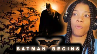 FIRST TIME WATCHING  BATMAN BEGINS!!! This WILD !!