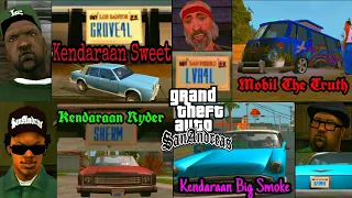 Kendaraan Pribadi Dari Karakter di GTA San Andreas - Paijo Gaming