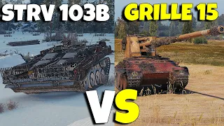 Tank leszámolás: GRILLE 15 vs STRV 103B