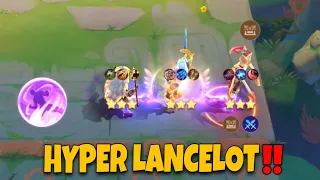 HYPER LANCELOT FULLY BUFFED PERFECT GAMEPLAY YUKI SKILL 3 | MOST UNDERRATED SKILL IN MAGIC CHESS‼️