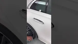 How to take out the door handle on a 2021 Mercedes s class