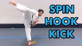 Spin Hook Kick | TKD Tutorial