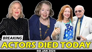 10 Most Favorite Actors Who Died Today and Recently 4th JAN 2024