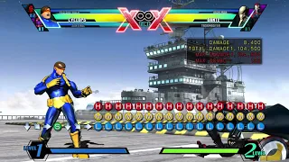 UMvC3 Palette Swap - Cyclops Solo Combos