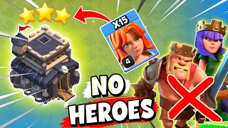 TH9 Valkyrie Attack Strategy Without Heroes | Valkyrie Attack Strategy Th9 Clash Of Clans - COC