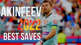 AKINFEEV BEST SAVES 2022 #2 #cska #akinfeev