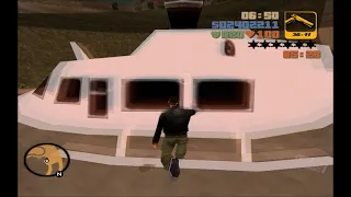 GTA 3 - What happens when Claude is faster than Catalina during The Exchange