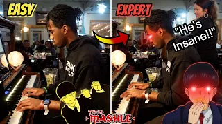MASHLE OP 2 (Bling-Bang-Bang-Born) | Easy to Expert | Piano but...IT'S IN PUBLIC