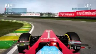 F1 2013 Alonso HD Gameplay AMD Radeon HD6870 1gb GDDR5 I7 870