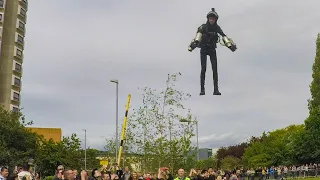 FLYING MAN!!! | GRAVITY INDUSTRIES JET SUIT | Loughborough University