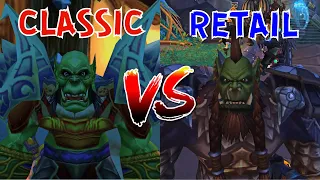 The MOST noticeable difference between Classic and Retail World of Warcraft!