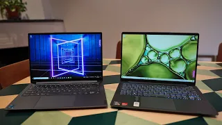 Lenovo Ideapad 5 / 5i Pro 14" vs Yoga Slim 7 / 7i Pro 14" - Side by Side Comparison