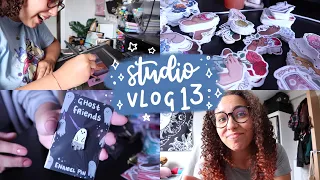 Studio Vlog #13 // mental health, shop re-opening, animation internship