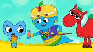 I Wish My Wish - 🧞 Kittens Meet 🧞 Genie From the Magic Lamp - Videos For Kids - Kit^n^Kate