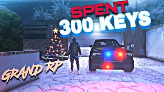 GTA 5 Grand RP | Opening 300 Christmas Keys on New Years Eve @GTA5RPGrandRolePlay  @XCO_K2E @NMHOly