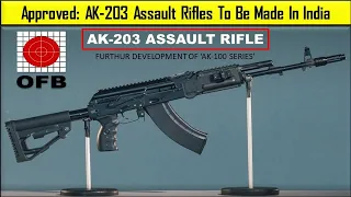 India Russia defence deal of AK-203 assault rifles gets go ahead under Make In India program