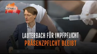 Lauterbach fordert Impfpflicht !  | Doch keine kürzere Quarantäne?