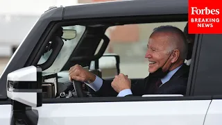 Biden Touts New Electric Hummer