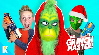 The Grinch Master Stole our Toys! Grinch Master Saga Part 1 | K-City