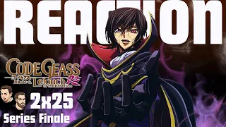 CODE GEASS 2x25 "Re;" Series Finale! FIRST TIME ANIME REACTION! S02E25 The Ending!