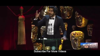 Dev Patel Best Best Supporting Actor Speech  at 70th British Academy Film Awards 2017 BAFTA for Lion