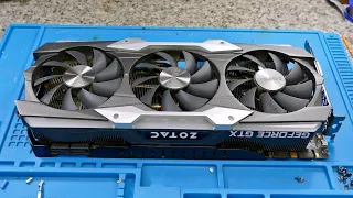 Прогарчик от ZOTAC 1080ti