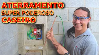 COMO FAZER UM ATERRAMENTO SUPER PODEROSO CASEIRO NA CASA CONTAINER