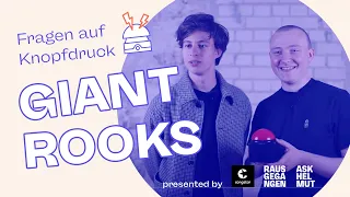 Rookery Release, letzte Liebesgeständnisse und Harry Styles - Giant Rooks bei Fragen auf Knopfdruck