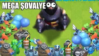 MEGA ŞOVALYE | KOMİK MONTAJ | OYNANIŞ | Clash Royale