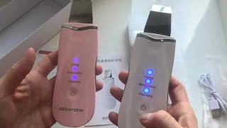 Ультразвуковой АППАРАТ для  ЧИСТКИ ЛИЦА С ALIEXPRESS И GEZATONE/ОБЗОР/СРАВНЕНИЕ