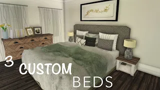 How to Make CUSTOM BEDS!!! | Bloxburg