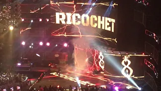 Baron Corbin and Ricochet Entrances (WWE Raw – 9/9/19)