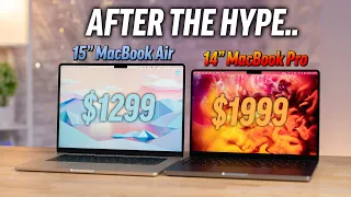 15" MacBook Air vs 14" MacBook Pro After 1 Month!