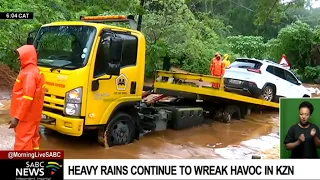 KwaZulu-Natal Storm I Heavy rains continue to wreak havoc