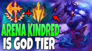 Kindred Can Get Conqueror And Lethal Tempo At The Same Time?! (Kindred Is God Tier In Arena!)