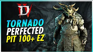 BEST Druid Build Pit 100+ Tornado Perfected Endgame Guide - Diablo 4 Season 4