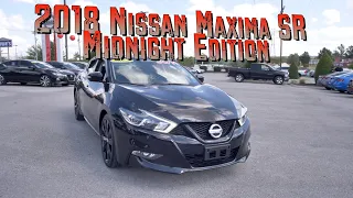 Preowned 2018 Nissan Maxima SR Midnight Edition|Nissan of Cookeville