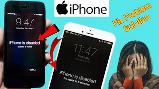 iPhone Disabled Connect To itunes | How To Restore and Reset iPhone 4,4s,5,5c,5s,6,6s,6Plus,7,7Plus