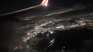 Amerika iz aviona nocni snimak