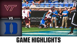 Virginia Tech vs. Duke | ACC Football Highlights (2022)