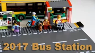 LEGO City 2017 Bus Station 60154 - Lego Speed Build