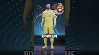 How to style Ronaldo on FIFA 23 👕 #shorts