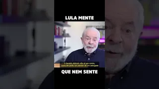 Lula mente novamente!