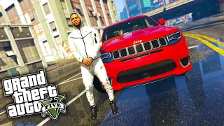 2021 TrackHawk- GTA 5 Real Hood Life #27