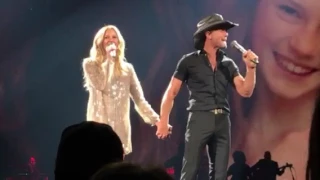 Tim McGraw and Faith Hill- It's Your Love live in Spokane