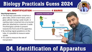 FSc Biology Practicals 2024 | Identification of Apparatus